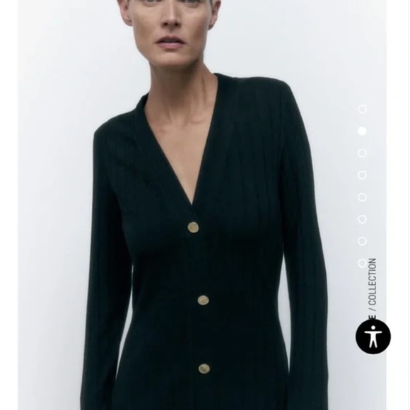 Zara Buttoned dress - Picture 6 of 11